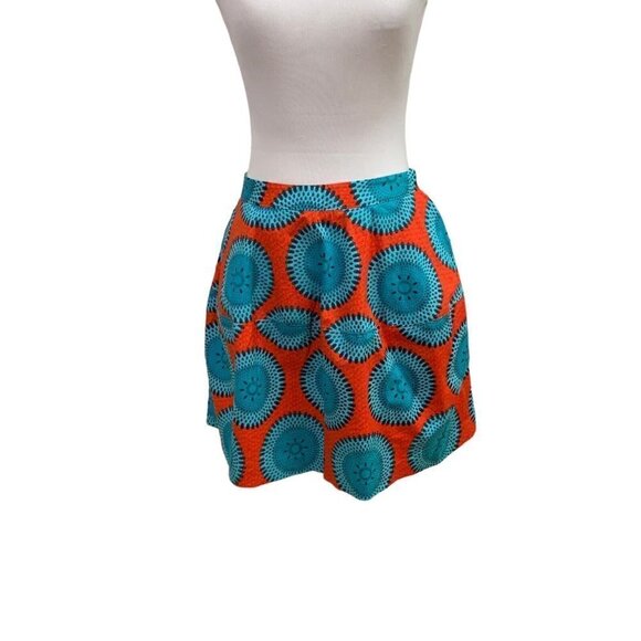 Anthropologie Yoana Baraschi Women's Size 4 "Tisza" Mini Skirt Circle Skirt - Picture 2 of 6